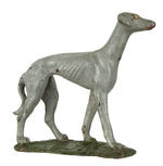 GREYHOUND CAST IRON DOORSTOP.