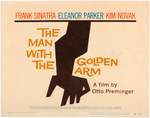 FRANK SINATRA "THE MAN WITH THE GOLDEN ARM" TITLE CARD.