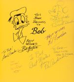 "DISNEY ANIMATION - THE ILLUSION OF LIFE" MULTI-SIGNED BOOK.