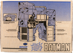 TOYBIZ 1989 BATMAN BATCAVE SEALED IN BOX.