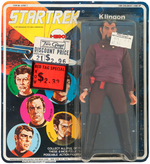 STAR TREK FIRST SERIES CARD KLINGON MEGO.