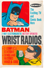 "BATMAN REMCO WRIST RADIOS" SEALED BOXED SET.