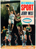 "AURORA GREAT MOMENTS IN SPORT - JERRY WEST" FACTORY SEALED BOXED MODEL KIT.