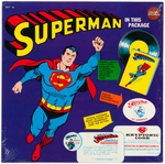 "SUPERMAN" GOLDEN RECORDS FACTORY SEALED BOXED SET.