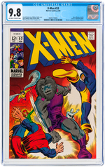 "X-MEN" #53 FEBRUARY 1969 CGC 9.8 NM/MINT.