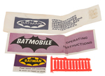 "BATMAN ROCKET-FIRING BATMOBILE & BATBOAT ON TRAILER" BOXED CORGI GIFT SET 3.