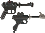 "BUCK ROGERS ROCKET/ATOMIC PISTOL" DAISY GUN PAIR.