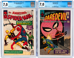 "AMAZING SPIDER-MAN" #16 & "DAREDEVIL" #17 CGC PAIR.