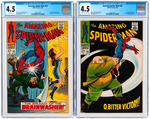 "AMAZING SPIDER-MAN" & "MARVEL TEAM-UP" CGC LOT.