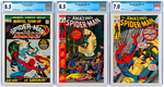 "AMAZING SPIDER-MAN" & "MARVEL TEAM-UP" CGC LOT.