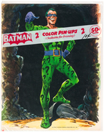 "BATMAN COINS & PIN-UPS" SETS.