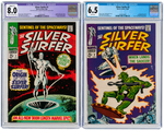 "SILVER SURFER" #1 & #2 CGC PAIR.