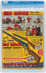 "MORE FUN COMICS" #72 OCTOBER 1941 CGC 9.6 NM+.