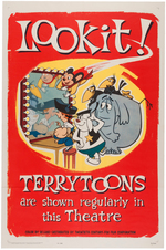 TERRYTOONS THEATER POSTER.