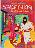 "SPACE GHOST" COLORING BOOK.