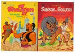 HANNA-BARBERA WHITMAN COLORING/STICKER BOOK TRIO.