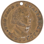 THREE GREELEY TOKENS INCLUDING HG-1872-6.
