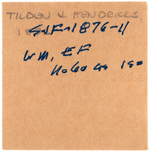 TILDEN / HENDRICKS TOKEN DeWITT 1876-11 EX-FORD COLLECTION.