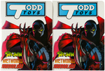 TODD McFARLANE SPAWN TOYS TOY FAIR PROMOTIONAL MATERIALS EXTENSIVE EARLY LOT.