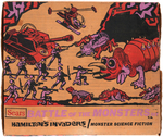 HAMILTON'S INVADERS - "BATTLE OF THE MONSTERS" SEARS PLAYSET.