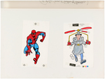 PUZZLEFORMS & SHRINKY DINKS MARVEL HEROES COLORFORMS ORIGINAL/PRODUCTION ART LOT.