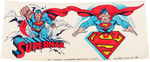 SUPERMAN II THERMOS PRODUCTION MATERIAL LOT BY ALADDIN.