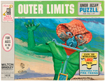 "OUTER LIMITS" BOXED PUZZLE PAIR.