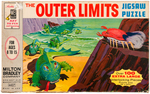 "OUTER LIMITS" BOXED PUZZLE PAIR.