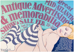 "GREAT MID-ATLANTIC ANTIQUE ADVERTISING SHOW" PIN-UP POSTERS.