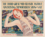 "GREAT MID-ATLANTIC ANTIQUE ADVERTISING SHOW" PIN-UP POSTERS.