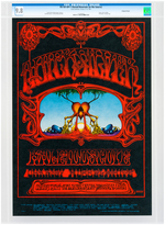 FAMILY DOG CONCERT POSTER FD-101 OP-1 CGC 9.8 NM/MINT QUICKSILVER MESSENGER SERVICE.