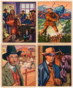 "WILD WEST" BOWMAN CARD SET.