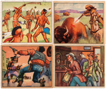 "WILD WEST" BOWMAN CARD SET.