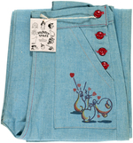 "SHMOO GIRL" PATCH, SLACKS & CLOTHING RETAILER'S FOLDER.