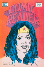 MIKE NASSER WONDER WOMAN "THE COMIC READER" ORIGINAL COVER ART.