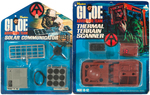 GI JOE ADVENTURE TEAM 3 PIECE ACCESSORY LOT.