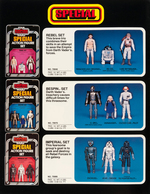 KENNER 1982 RETAILER'S TOY CATALOG LOT OF 4 FEATURING STAR WARS EMPIRE STRIKES BACK.