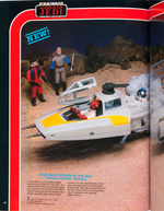 KENNER 1983 RETAILER'S TOY CATALOG LOT OF 4 FEATURING STAR WARS RETURN OF THE JEDI.