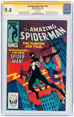 "AMAZING SPIDER-MAN" #252 MAY 1984 CGC 9.4 NM (FIRST BLACK COSTUME) SIGNATURE SERIES.