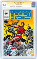 "MAGNUS ROBOT FIGHTER" #0 1992 CGC 9.8 NM/MINT SIGNATURE SERIES.