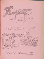 FAWCETT PUBLICATIONS NEWSLETTER 1943-1944 BOUND VOLUME.