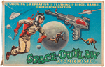 "SPACE OUTLAW ATOMIC PISTOL" BOXED GUN.