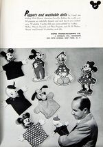 "WALT DISNEY CHARACTER MERCHANDISE 1949-1950" EXCEPTIONAL RETAILER'S CATALOG.