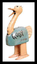 "RUDY" THE OSTRICH FROM BARNEY GOOGLE WIND-UP.