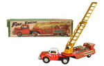 "FIRE ENGINE" BOXED TOY.