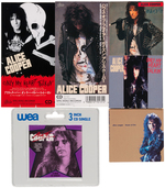 ALICE COOPER CD COLLECTION INCLUDING IMPORTS & UNIQUE PACKAGING.