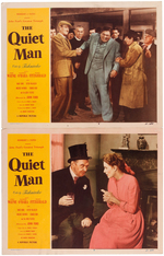 JOHN WAYNE "THE QUIET MAN" LOBBY CARD SET.