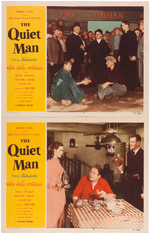 JOHN WAYNE "THE QUIET MAN" LOBBY CARD SET.