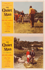 JOHN WAYNE "THE QUIET MAN" LOBBY CARD SET.