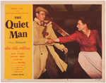 JOHN WAYNE "THE QUIET MAN" LOBBY CARD SET.